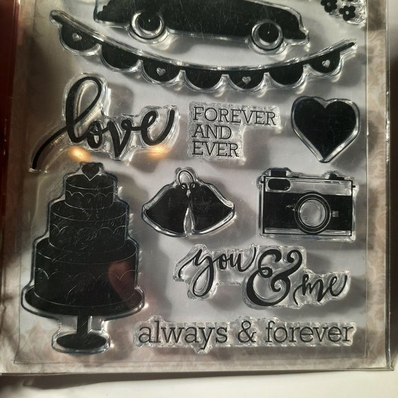 Echo Park Paper Company Mr & Mrs Stamp - Picture 7 of 8